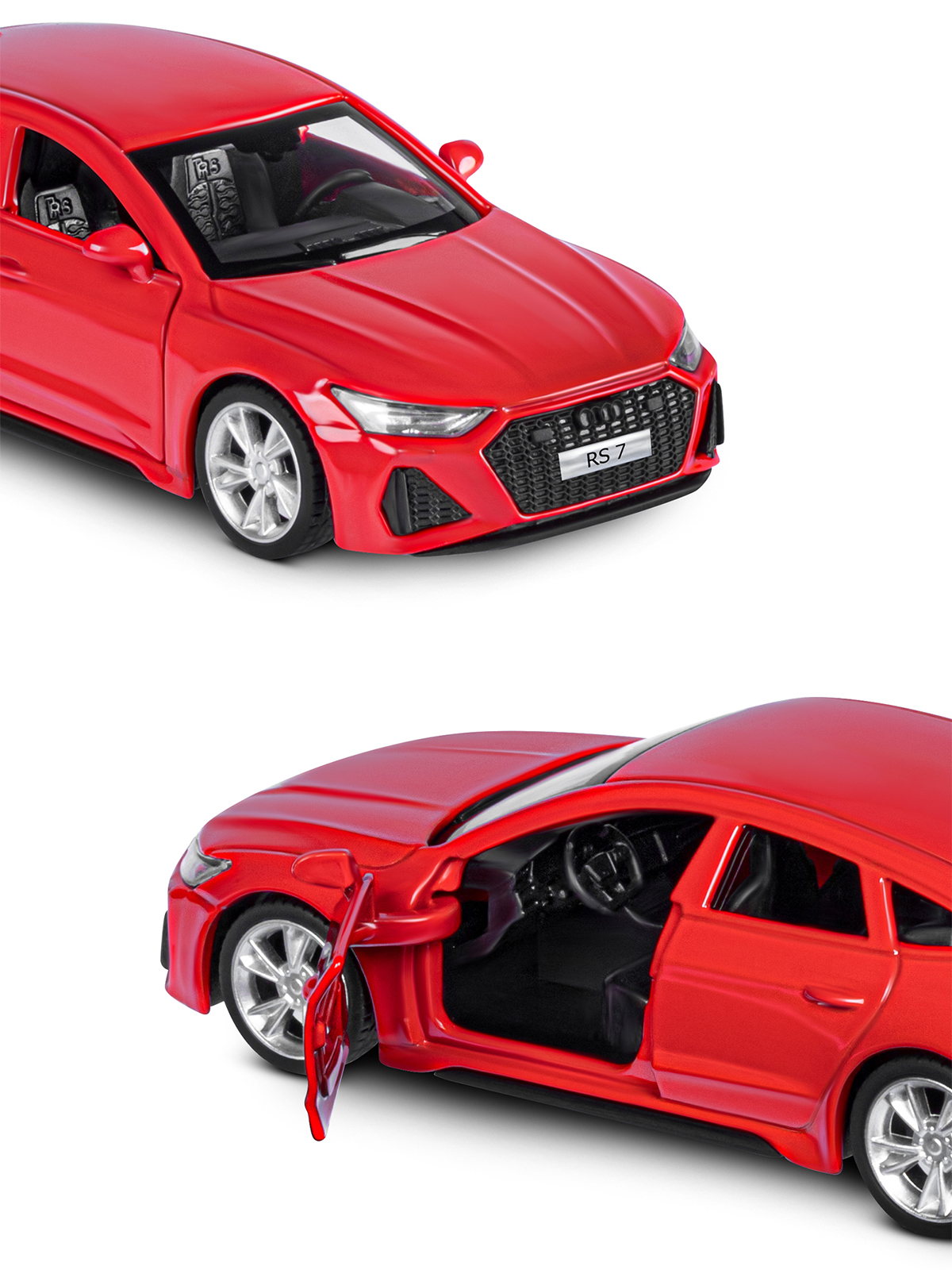 Автомобиль АВТОпанорама Audi RS7 Sportback 1:43 JB1251575 - фото 8