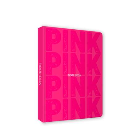 Блокнот Проф-Пресс в розовую клетку А5. Pink 2 168 лист.