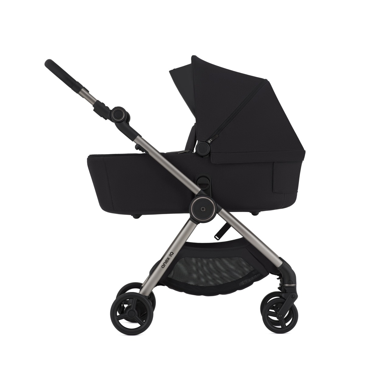 Коляска 2в1 Anex IQ Premium 2025, Darke черный - фото 2