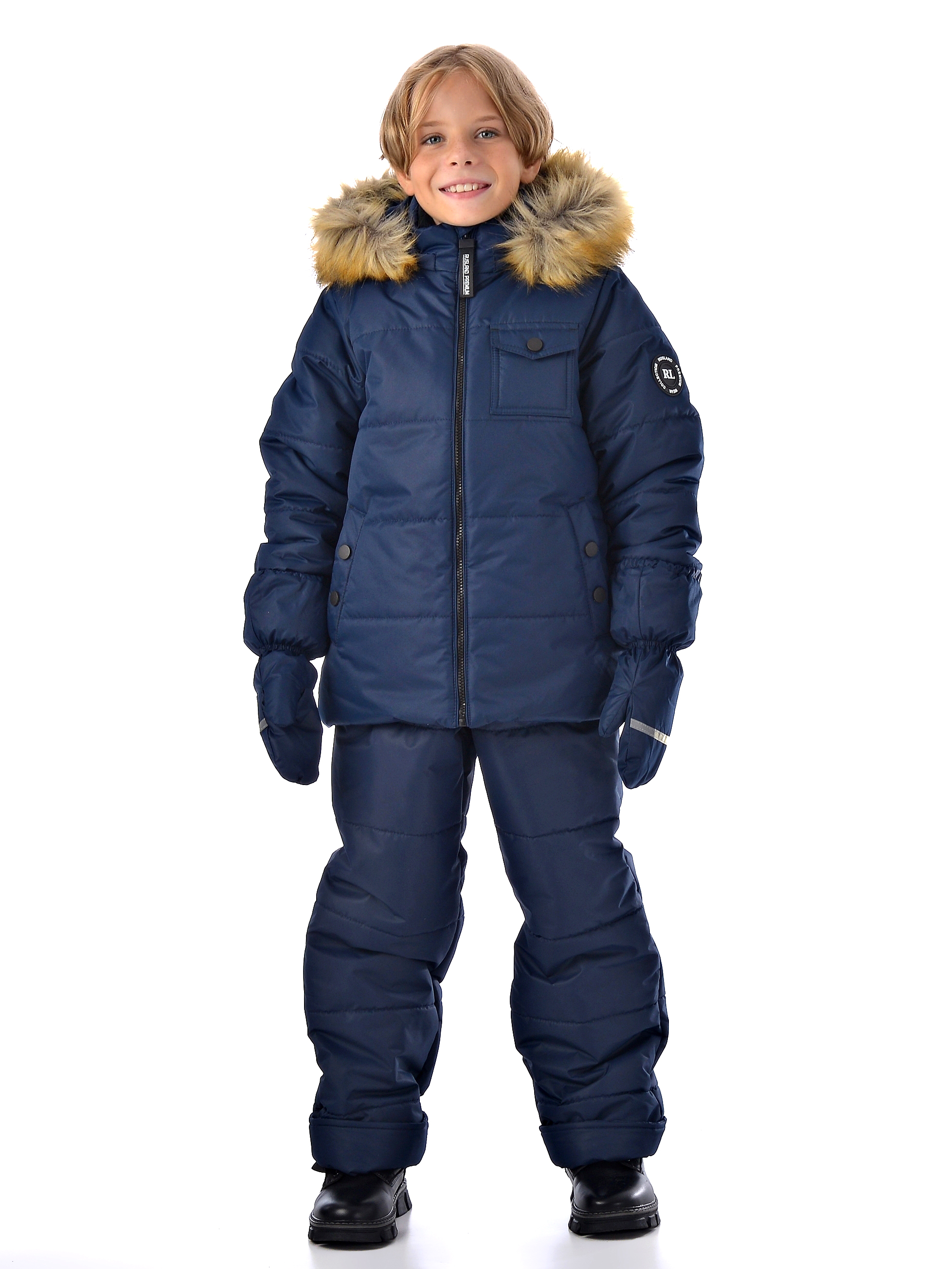 Комплект Rusland мз-крис-т.синий 116-134 - фото 1