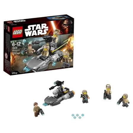 Конструктор LEGO Star Wars Боевой набор Сопротивления блочный