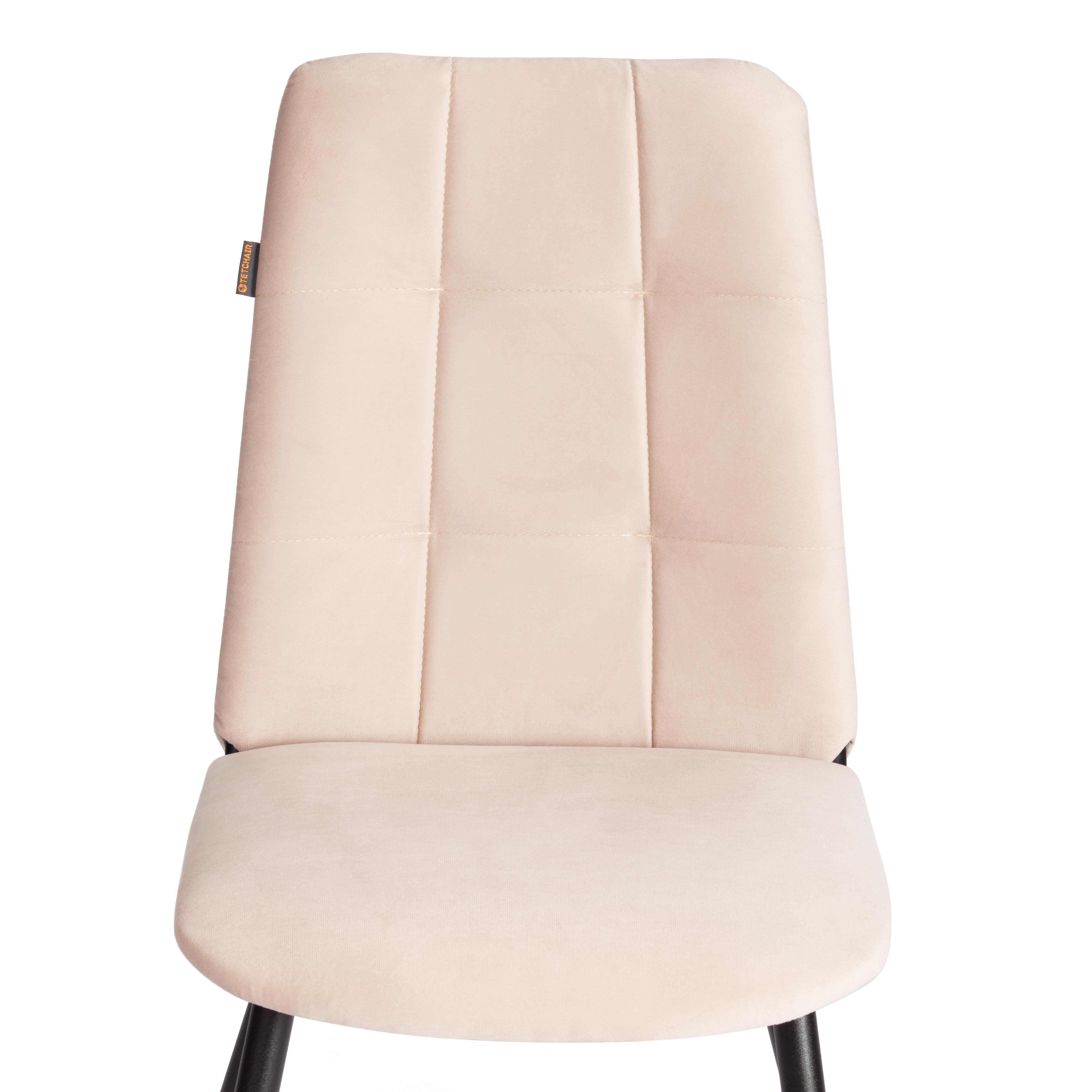 Стул TETCHAIR Asti TREND бежевый/черный - фото 8