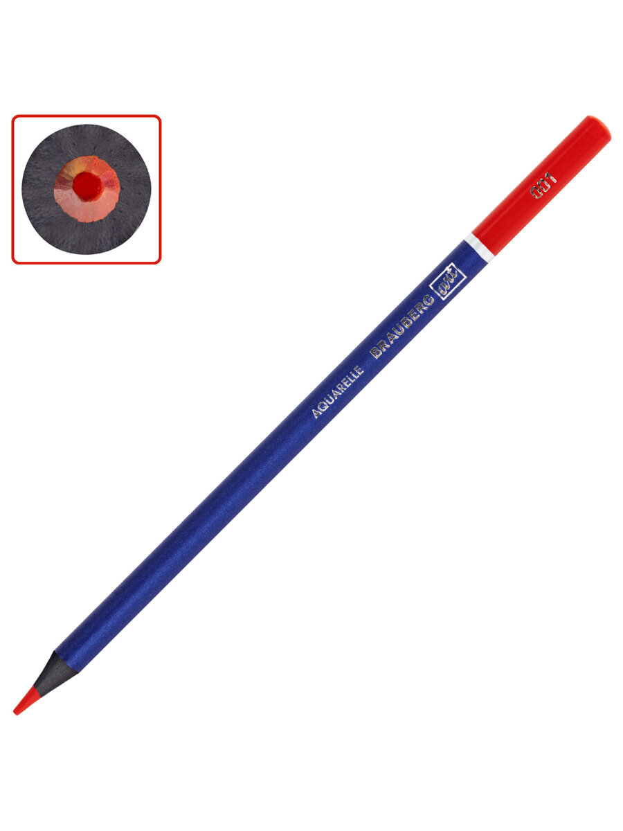 Карандаши акварельные Brauberg 24 шт. - фото 18