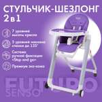 Стульчик для кормления Nuovita Futuro Senso Bianco фиолетовый