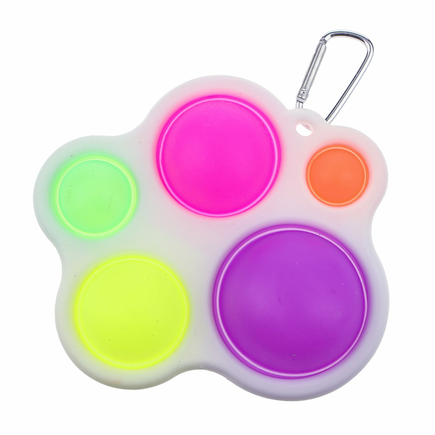 Игрушка-антистресс 1TOY симпл димпл 5 кнопок - фото 1