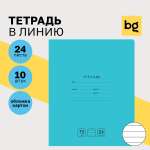 Тетрадь BG линейка 12 лист.