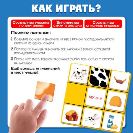 Настольная игра IQ-ZABIAKA Мнемотаблица