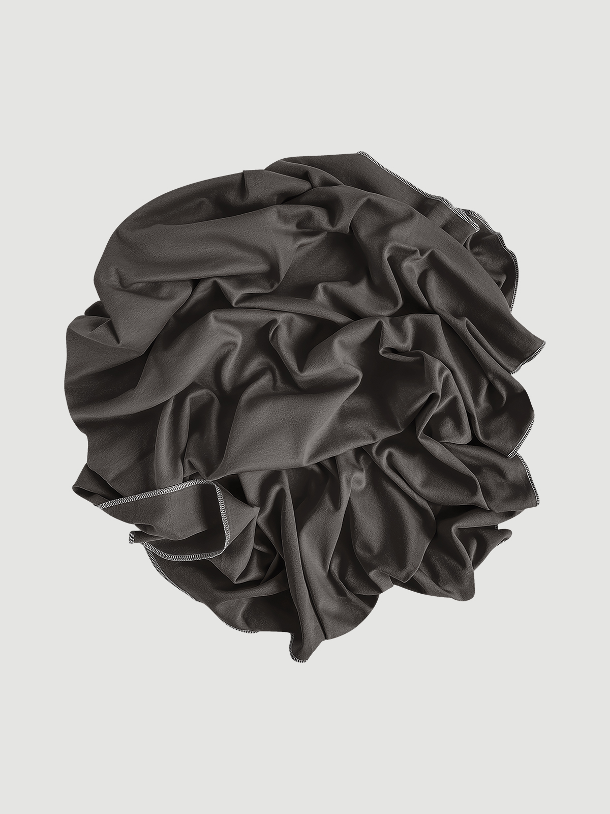 Пелёнка Mjolk Steel Grey трикотаж 85х120 см - фото 2