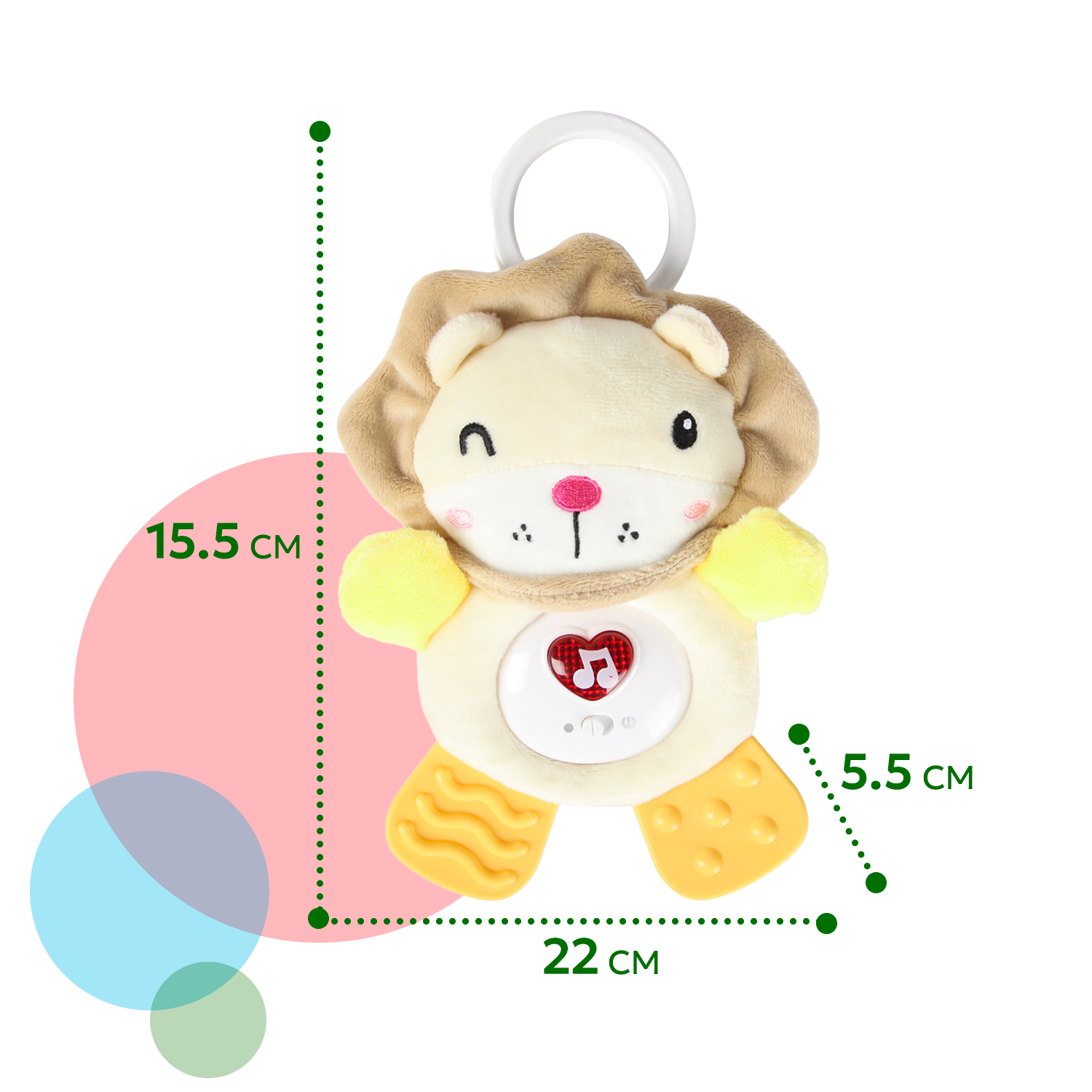 Игрушка BabyGo Львенок - фото 7