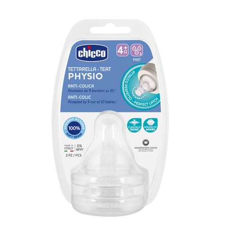Соска Chicco Anti-Colic силикон 2 шт.