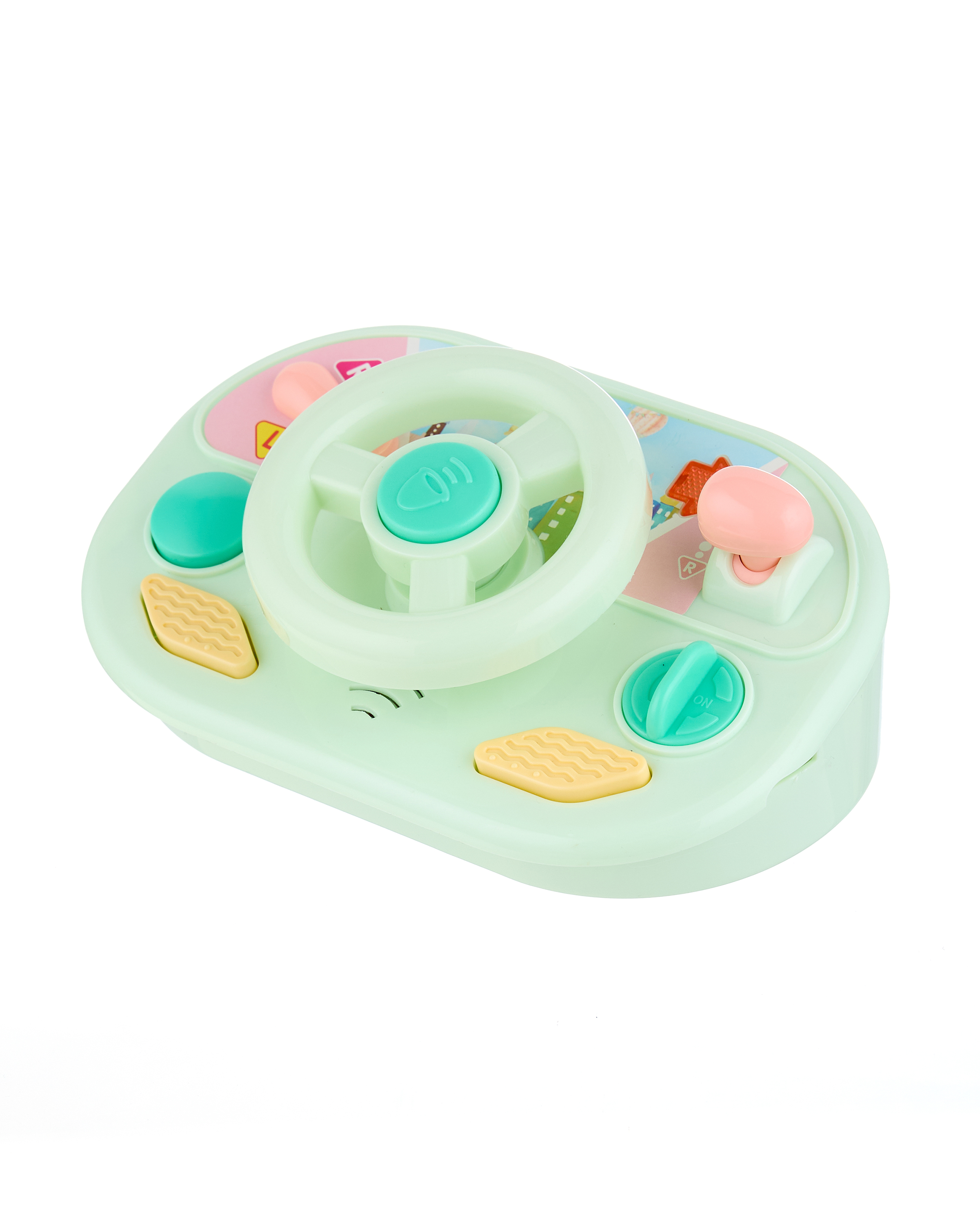 Каталка BabyGo вертолет зеленый - фото 5