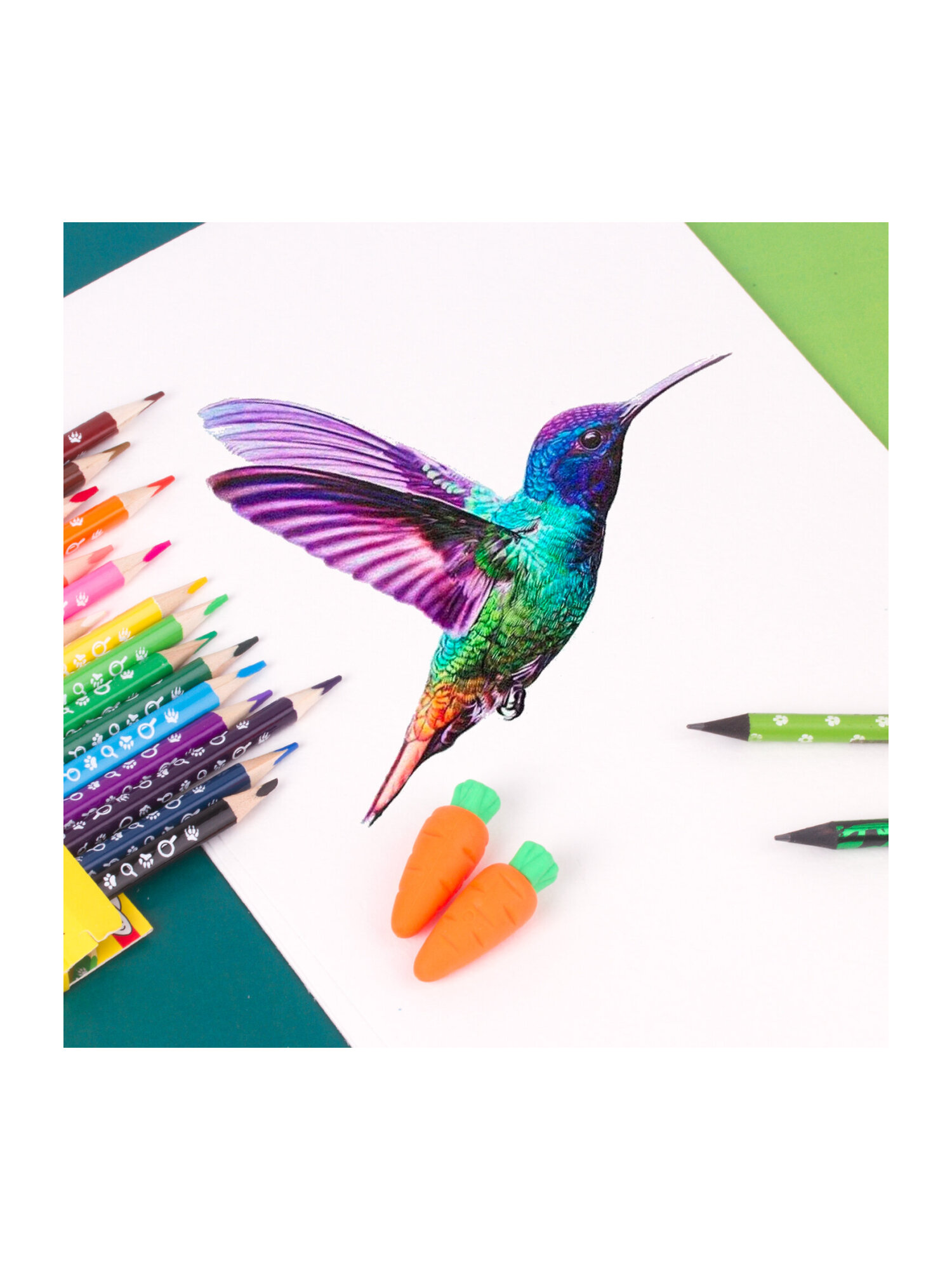 Ластик Юнландия Зайчик и урожай 5 шт. - фото 14