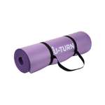 Коврик спортивный U-TURN для фитнеса и йоги фиолетовый