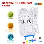 Картина по номерам Multiart Пони