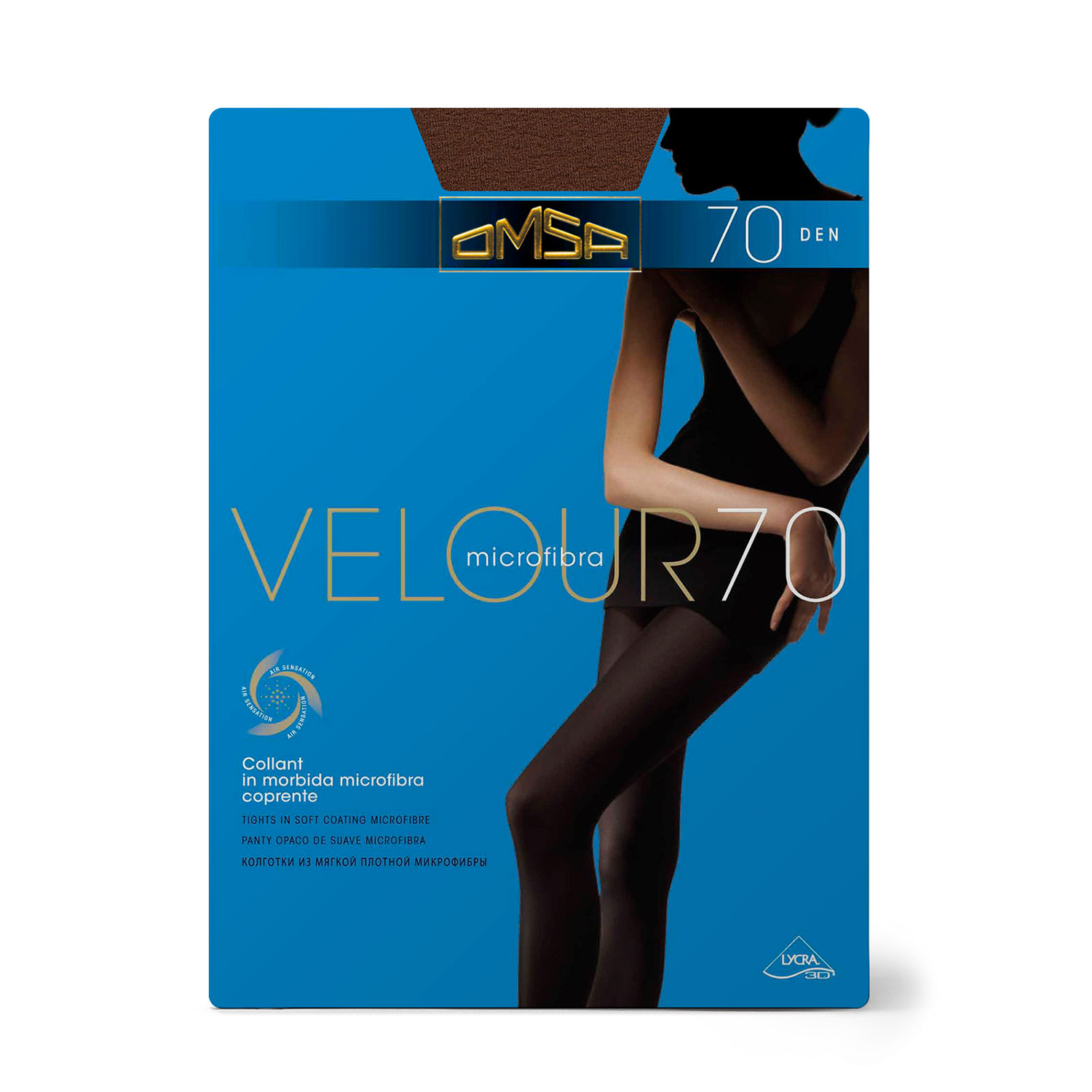 Колготки Omsa Omsa Velour 70 Rocky Red - фото 1