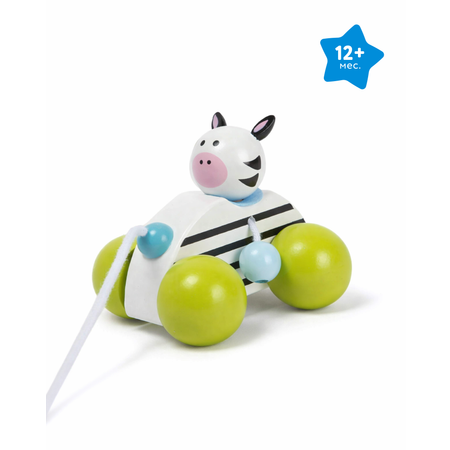 Игрушка BabyGo каталка Зебра