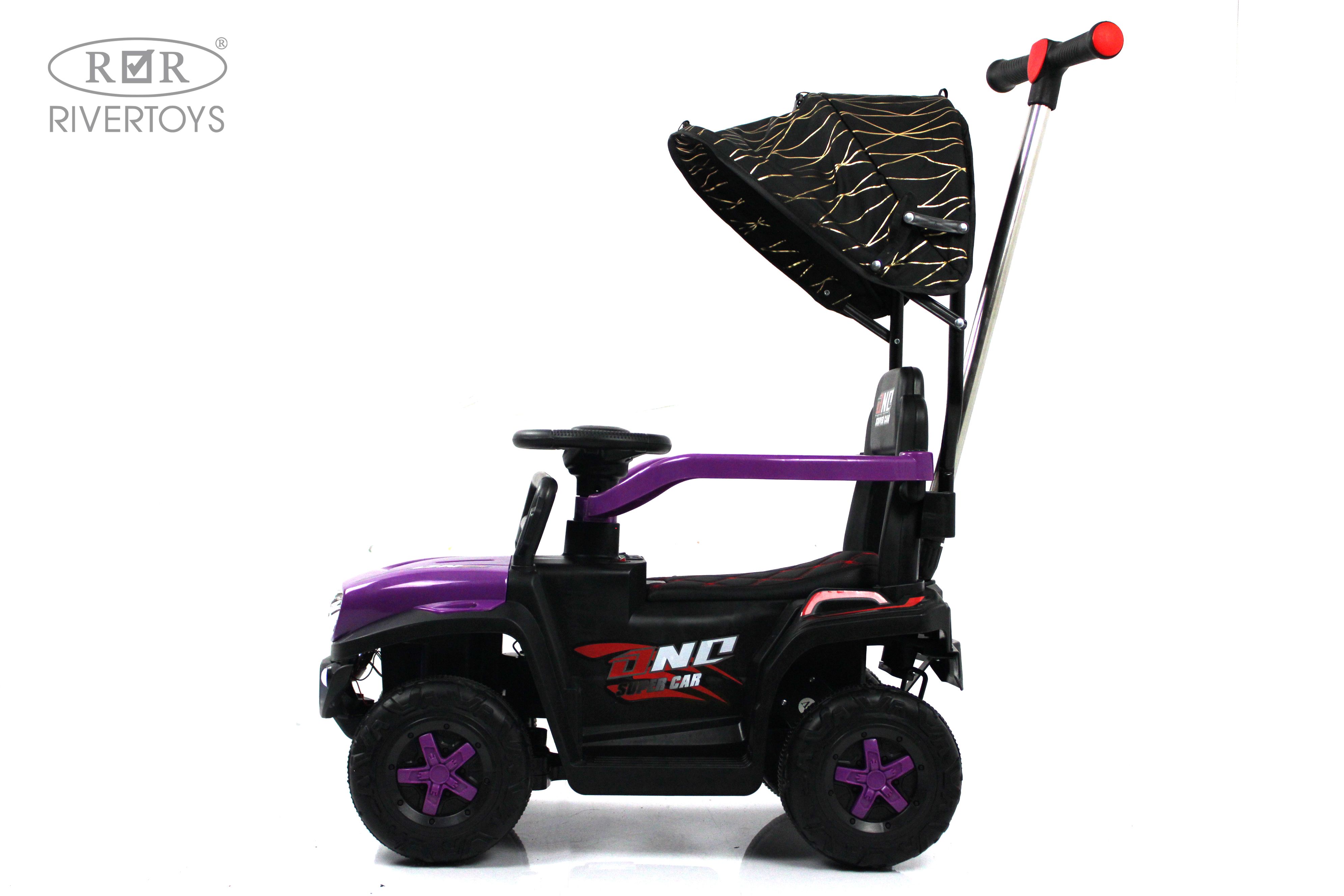 Электромобиль RIVERTOYS G005GG-VIOLET С пультом ДУ - фото 12