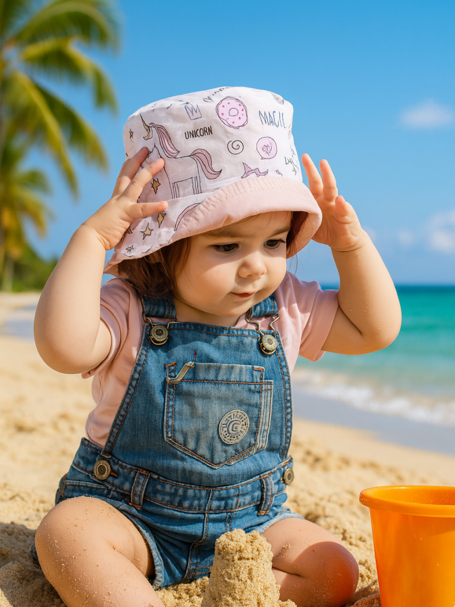 Панама Fabrika Tekstilya ПНсладкие единорожки - фото 2