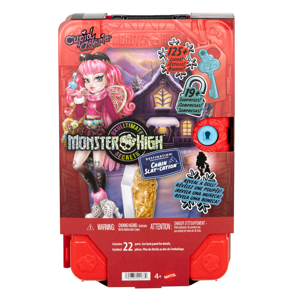 Кукла классическая Monster High Skulltimate Secrets Cupid JMG66 JMG66 - фото 4