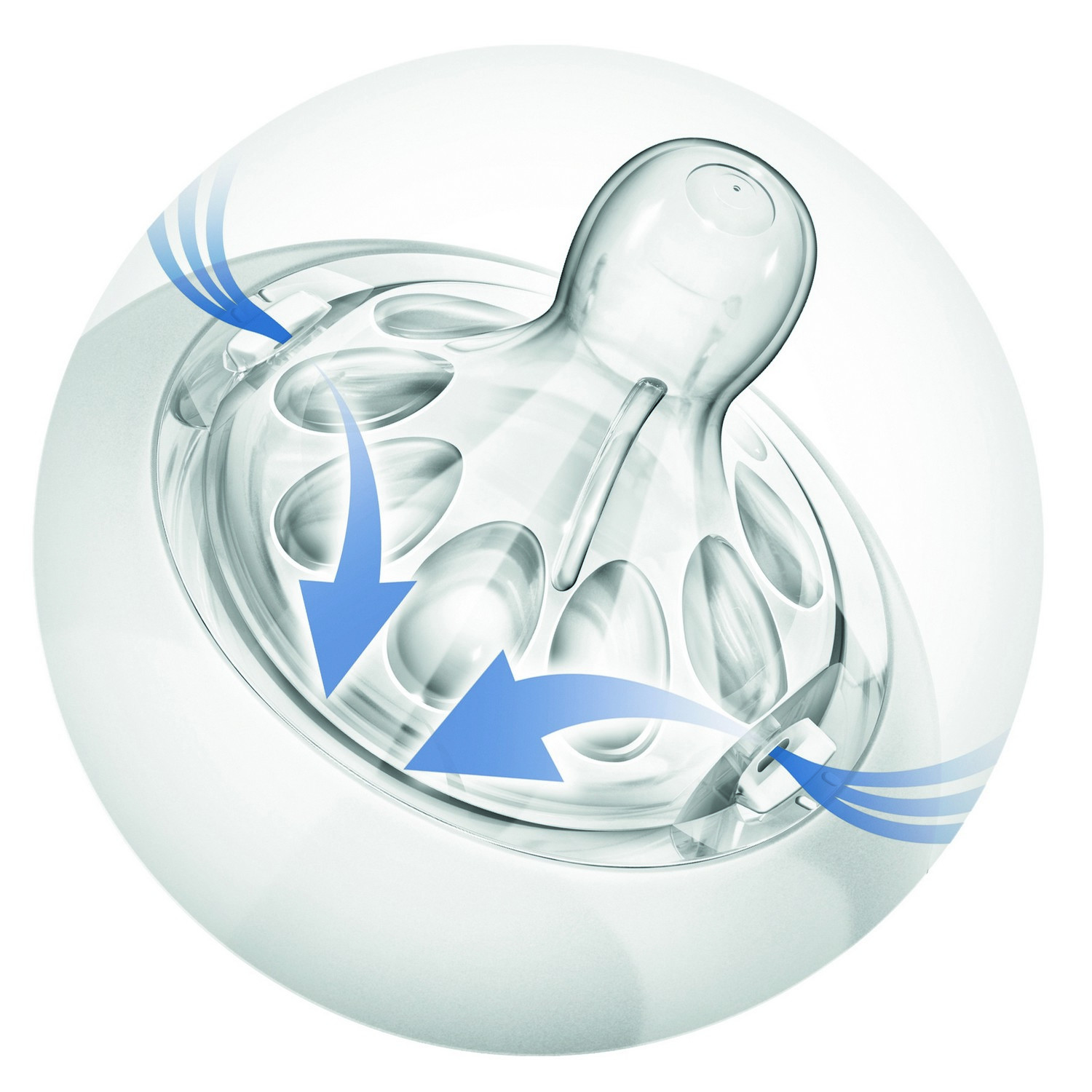 Ручной молокоотсос с бутылочкой Philips Avent Natural SCF330/20 - фото 9