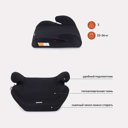 Автокресло Rant Basic Micro Black 2/3 (15-36 кг)