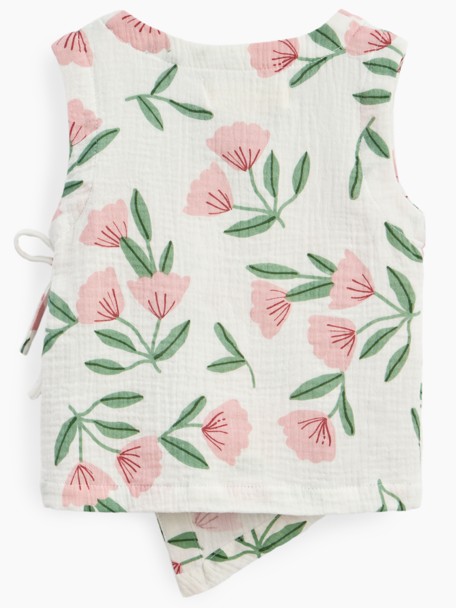 Халат Happy Baby 88194_pink flower - фото 24