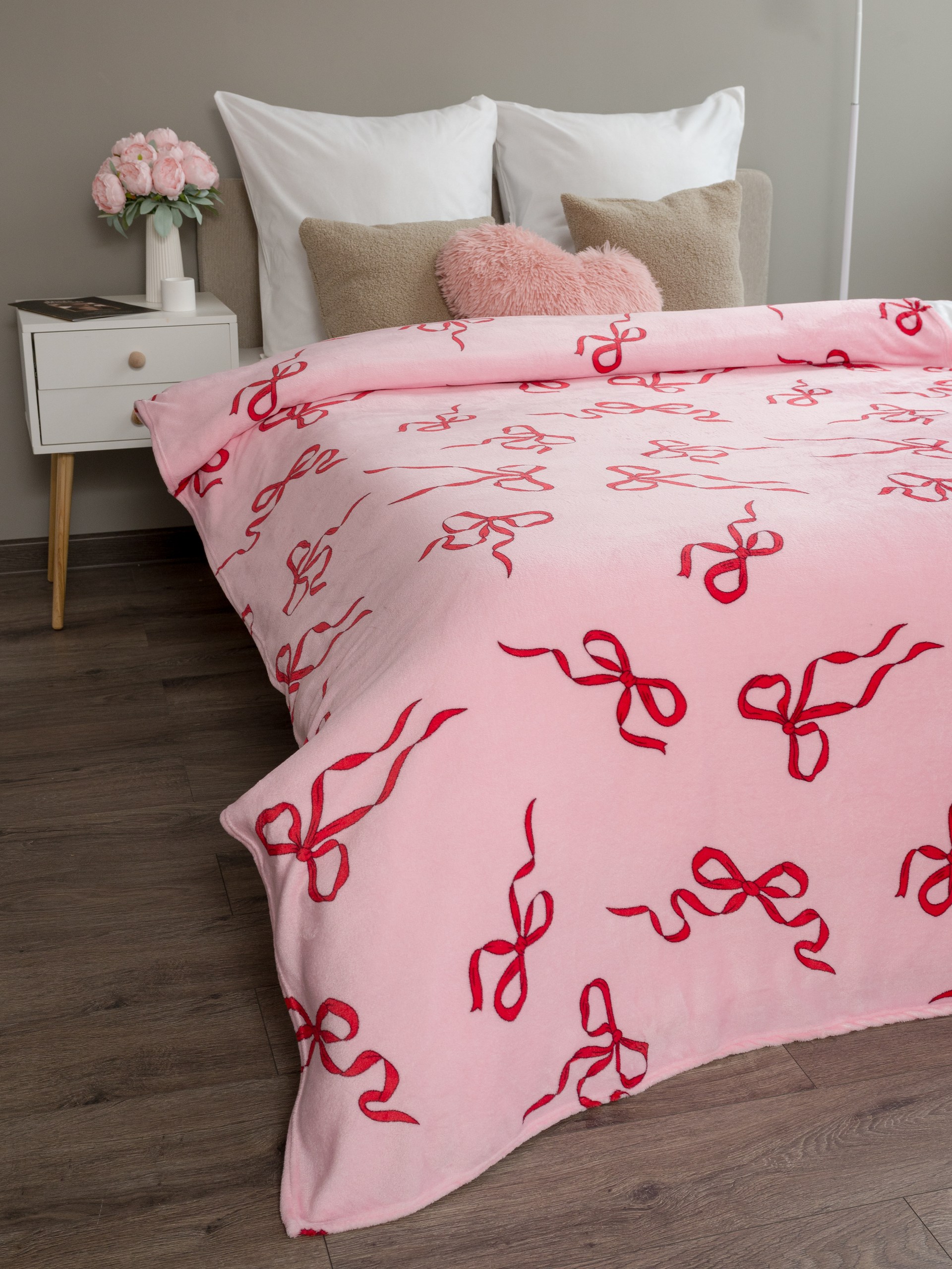 Плед Павлинка Аэро Софт Бантики 200 x 220 см - фото 17