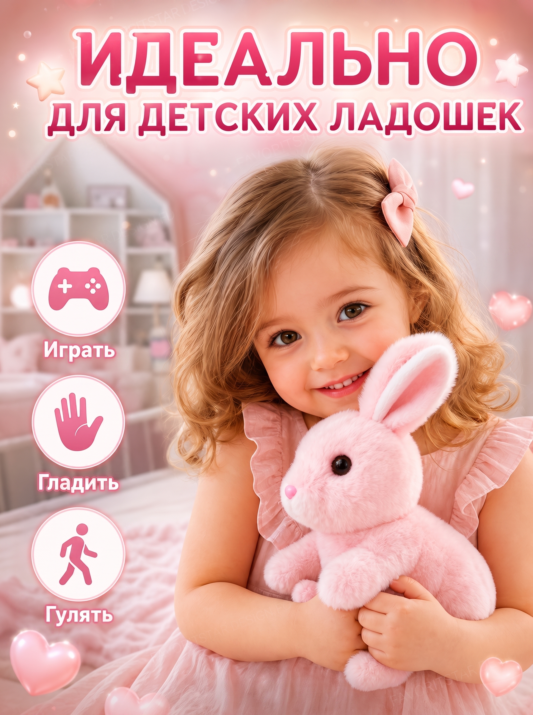 Мягкая игрушка FAVORITSTAR DESIGN - фото 3