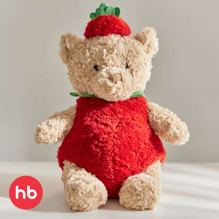 Мягкая игрушка Happy Baby мишка Красный 35 см