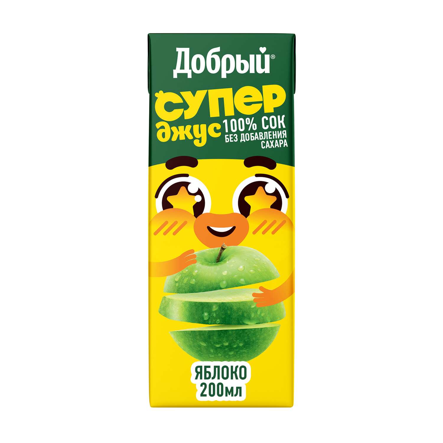 Сок Добрый яблочный 0.2 л - фото 1