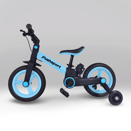 Двухколесный велосипед Pushsport 12 дюймов