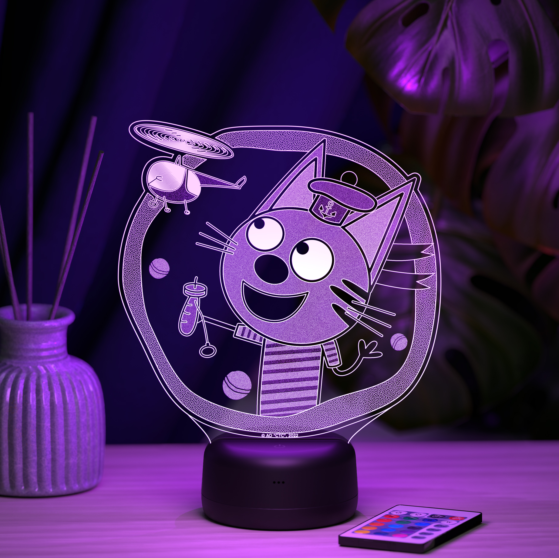 Ночник Три кота Коржик - фото 11