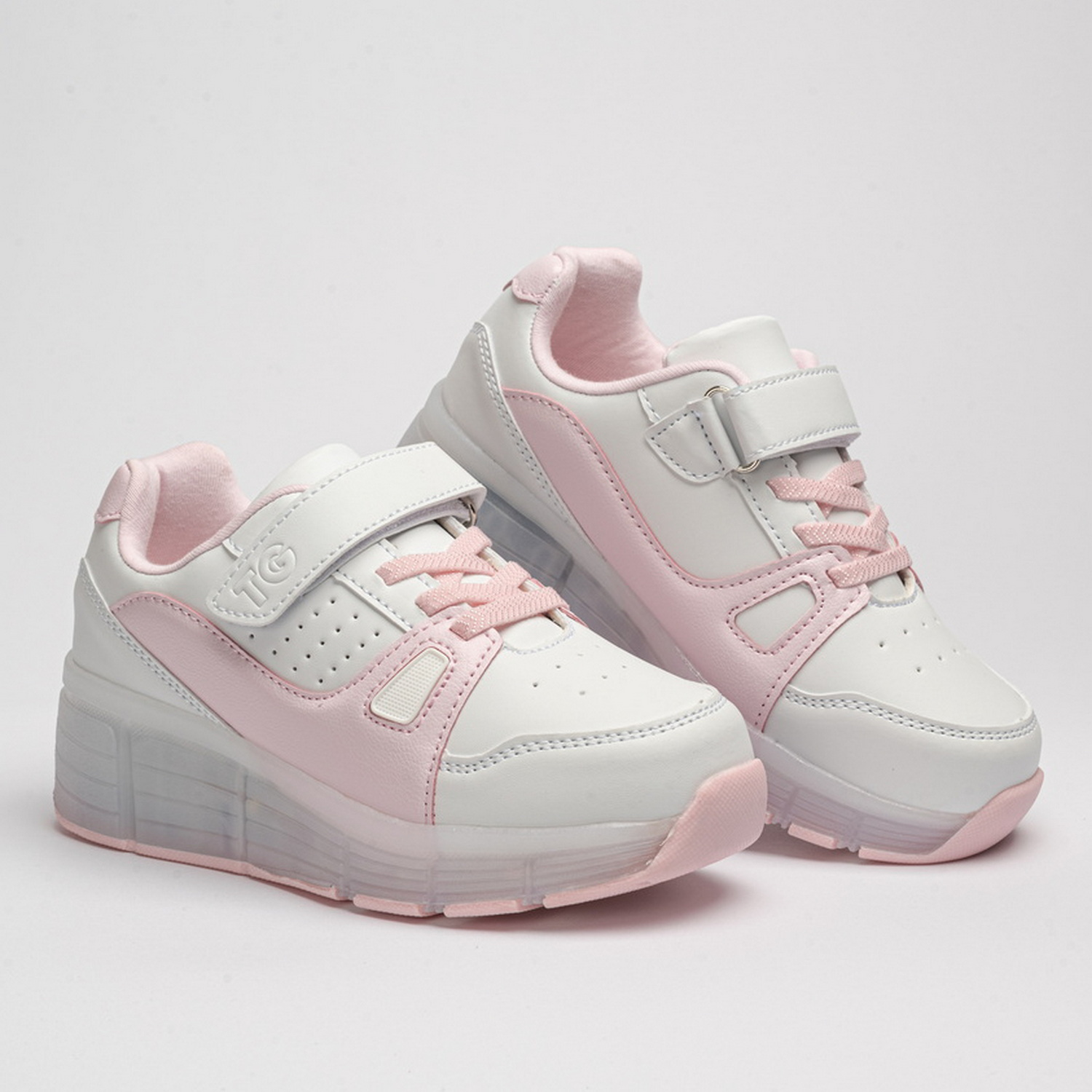 Кроссовки TikkaGo 3D11_9926_white-pink - фото 1
