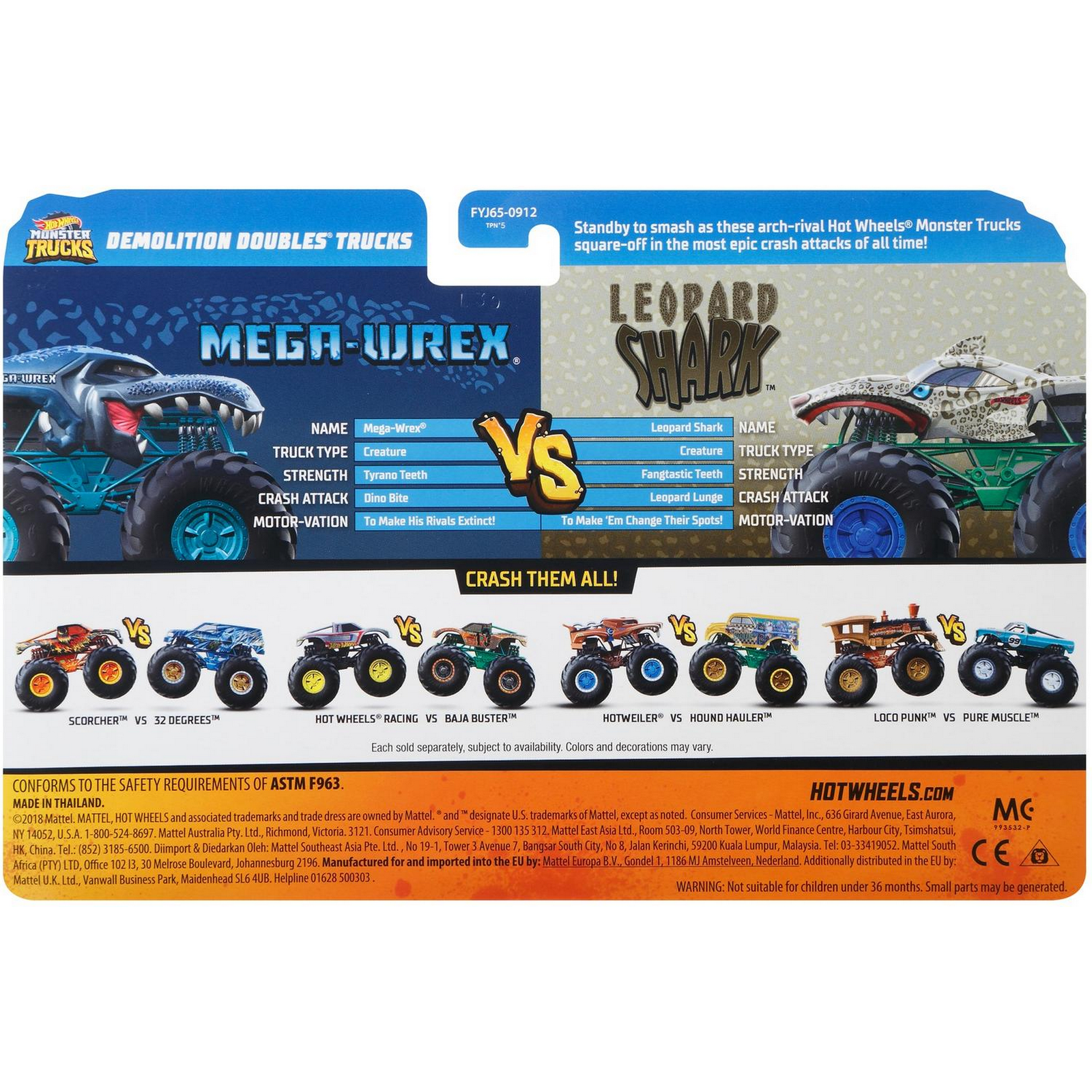 Игровой набор Hot Wheels Взаимное уничтожение в ассортименте FYJ64 - фото 34