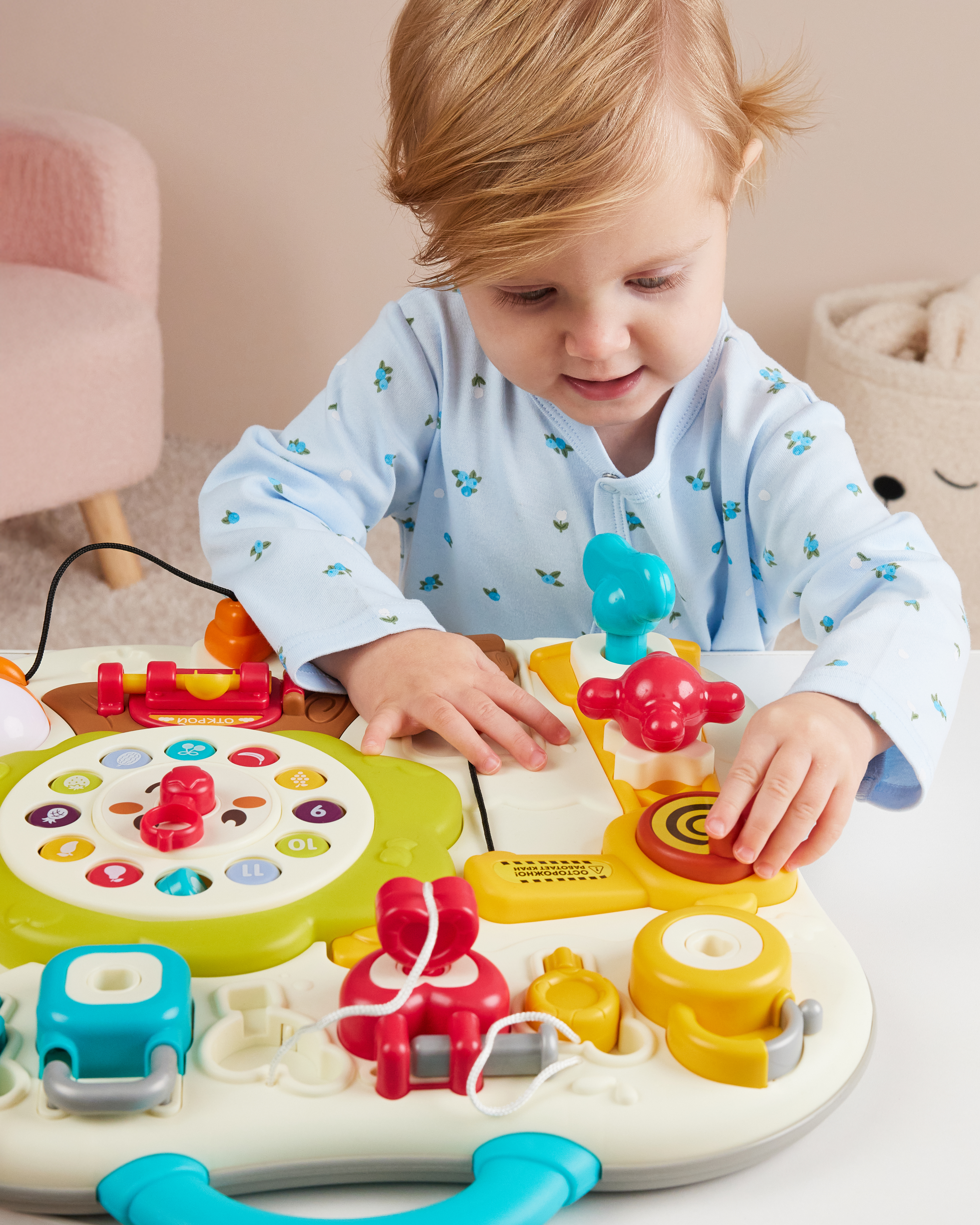 Игрушка BabyGo бизиборд Замочки - фото 5