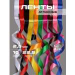 Лента для рукоделия и упаковки Magic 4 Hobby цветные 25мм х 22.5м 10шт