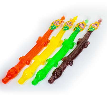 Напиток негазированный Fun Candy Lab Джусанём Крокодил со вкусами ананаса клубники винограда яблока 24 шт по 75 мл
