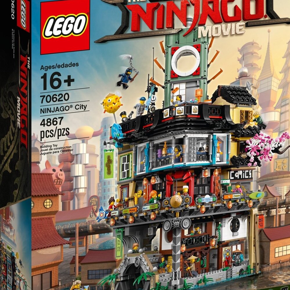 Конструктор LEGO NINJAGO Ниндзяго Сити 70620 490 дет. - фото 3