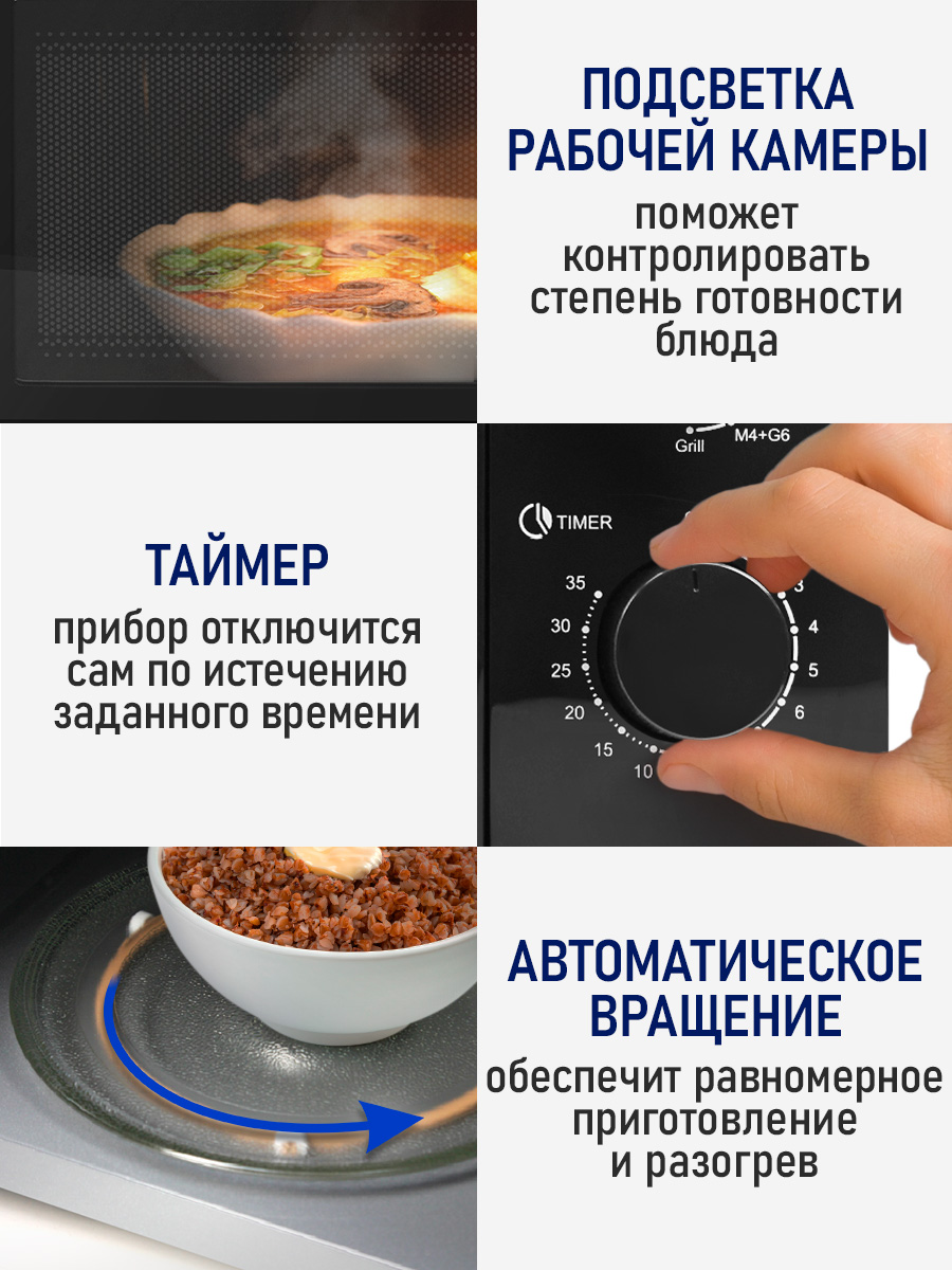 Микроволновая печь STINGRAY ST-MW153A - фото 5