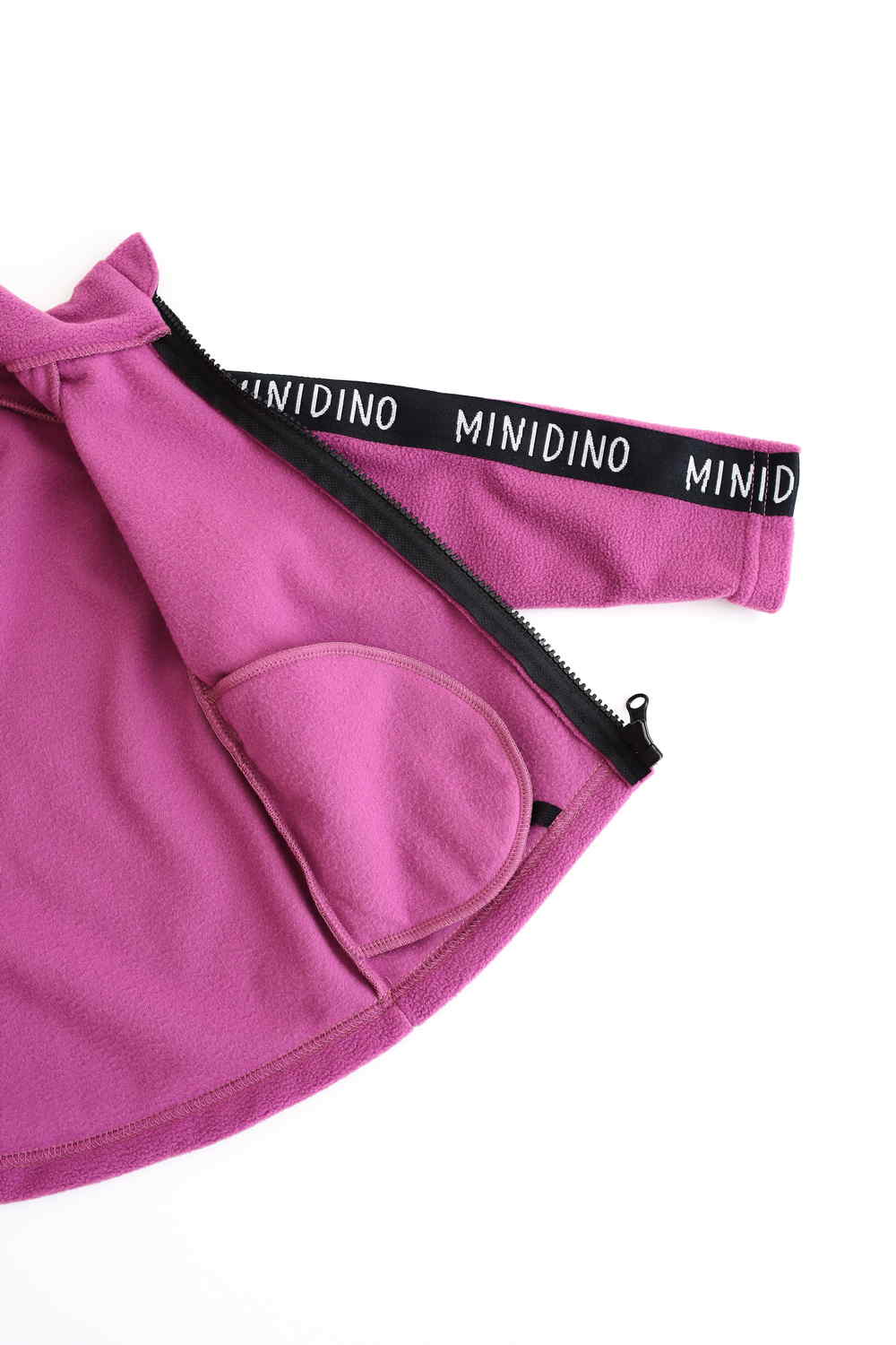 Костюм MINIDINO Т-КМПЛ-002/ДКомплект флисовый детский Лампасы ежевика - фото 5