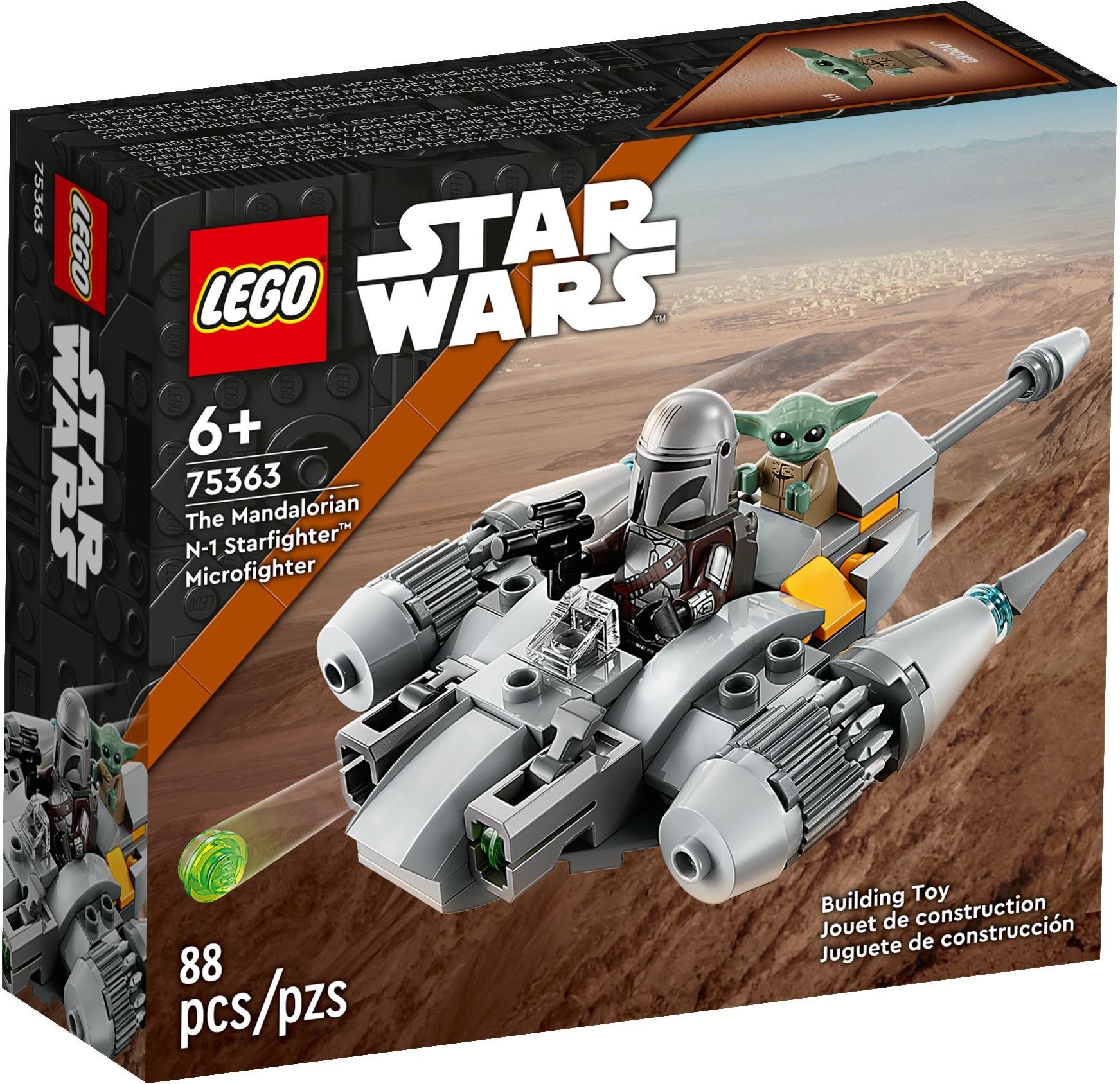 Конструктор LEGO Star Wars 88 дет. - фото 1