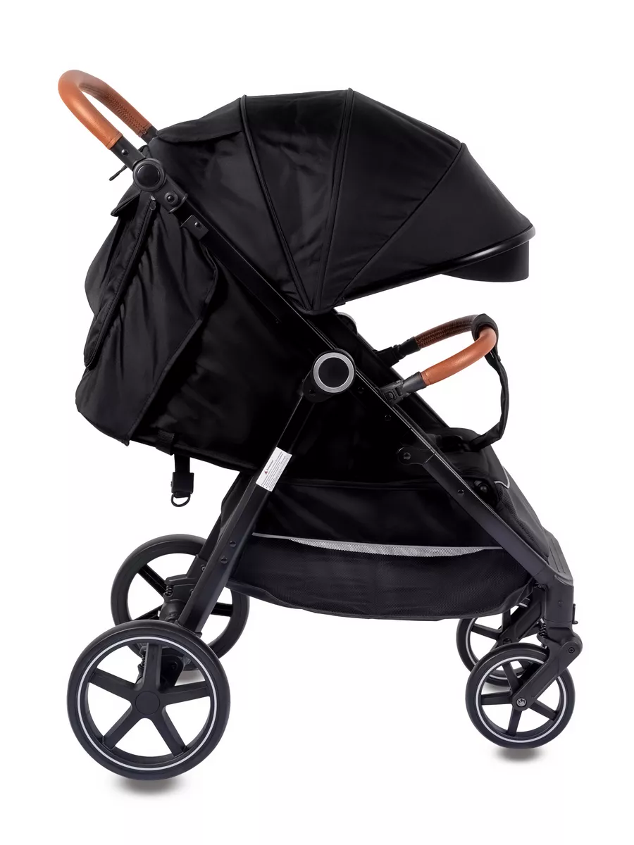 Коляска прогулочная TOMMY City черный - фото 2