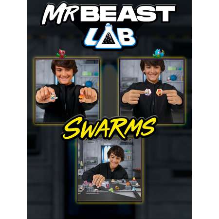 Фигурка Moose MrBeast Набор 14 зверя+2 колбы