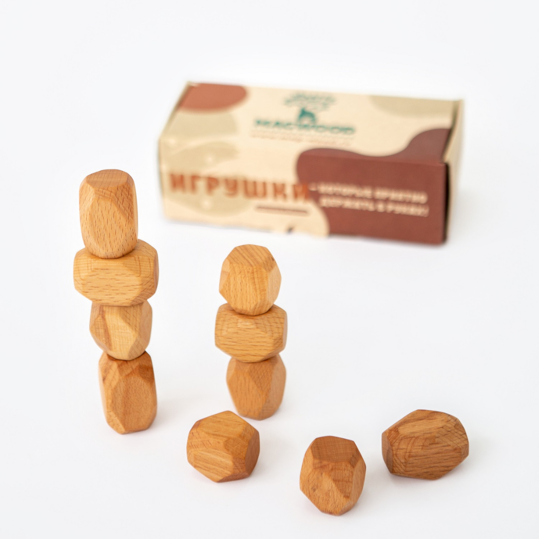 Игрушка Mag Wood пирамидка - фото 5