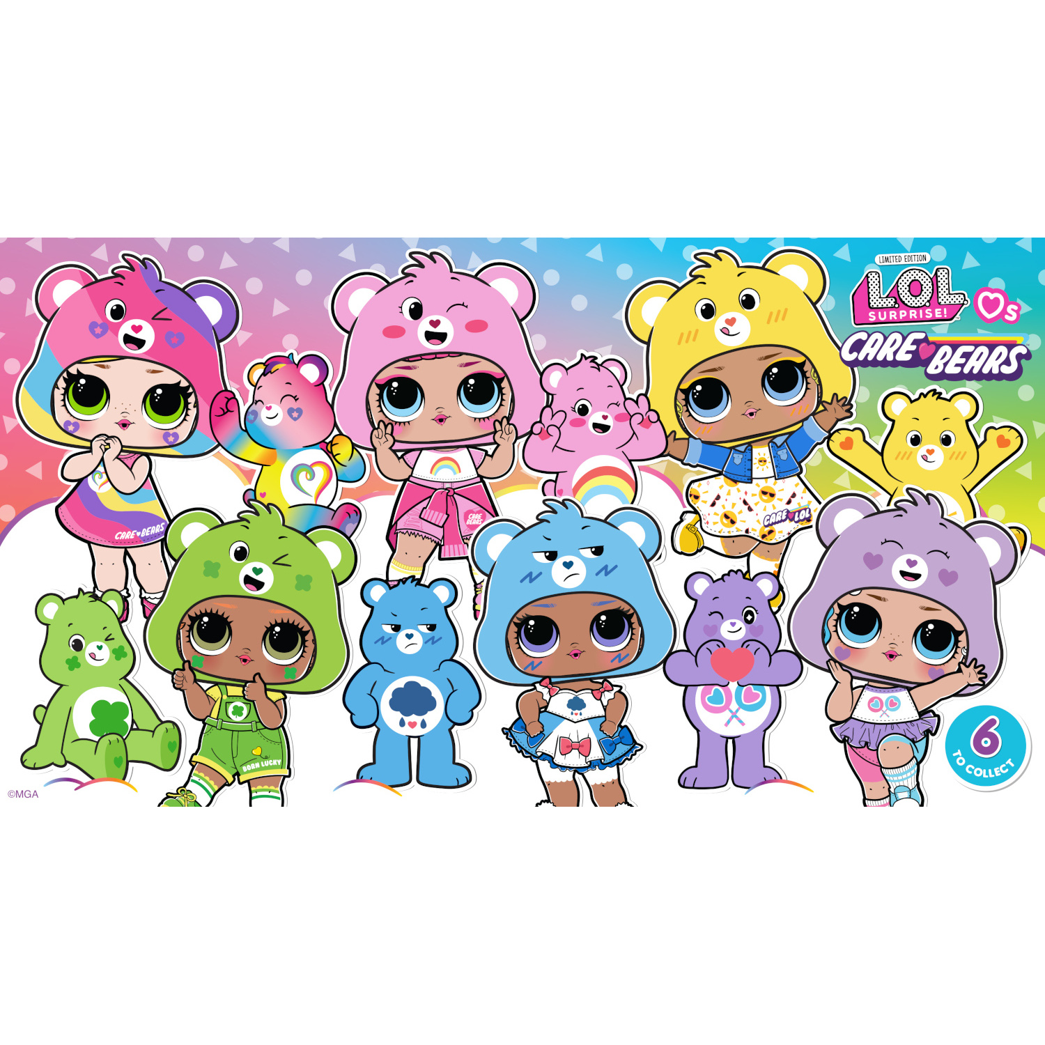 Кукла мини L.O.L. Surprise! Care Bears Tots в ассортименте 542704-EUC - фото 9