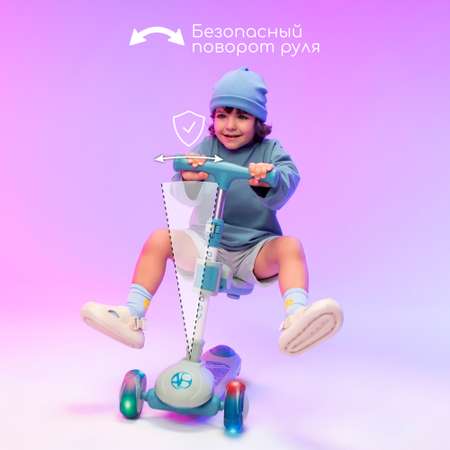 Самокат Amarobaby трехколесный