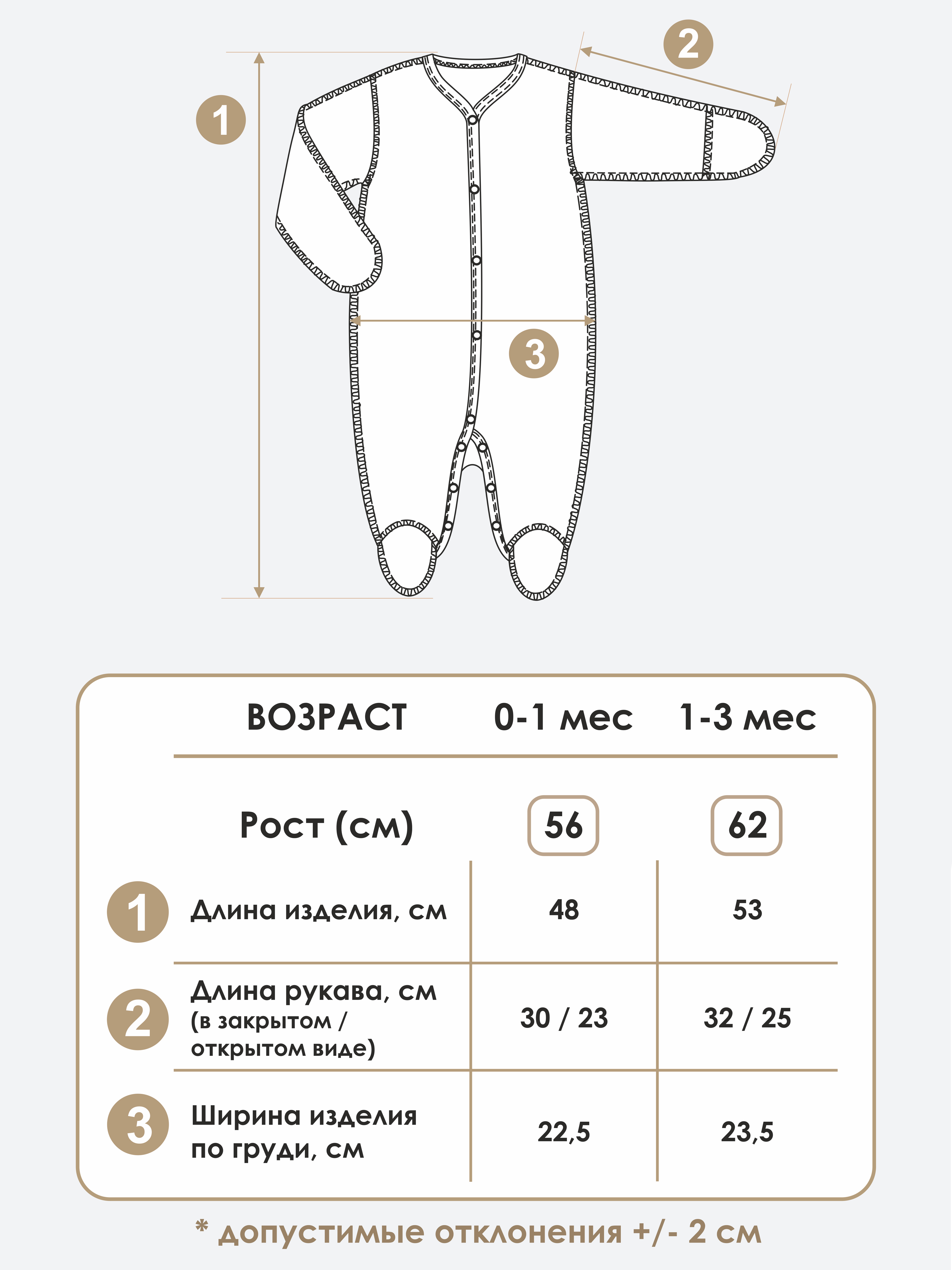 Комбинезон 2 шт KUZA 7004Н5 - фото 10