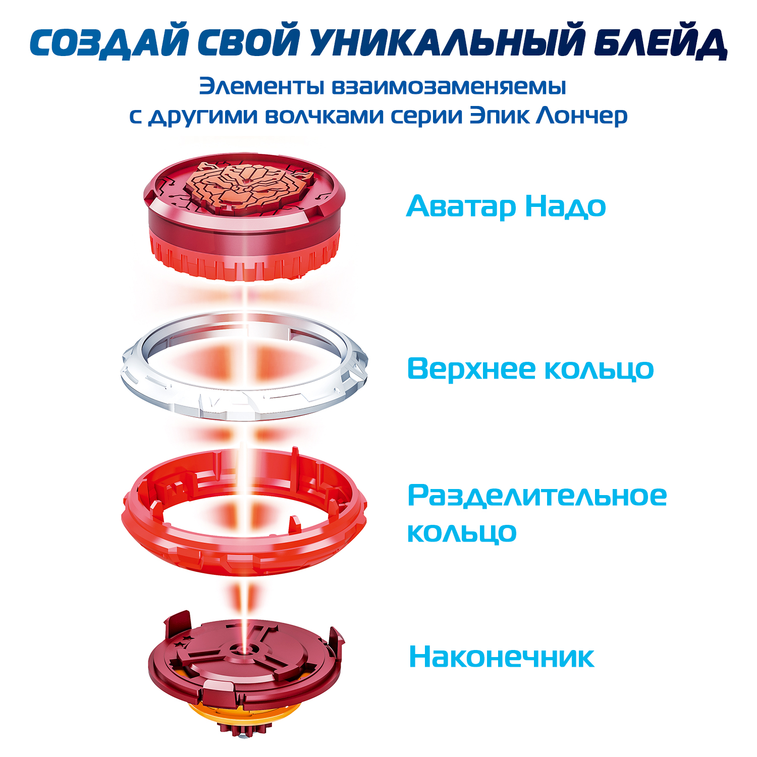 Игровой набор Infinity Nado Blazing Bear ЭпикЛончерСтартер - фото 3