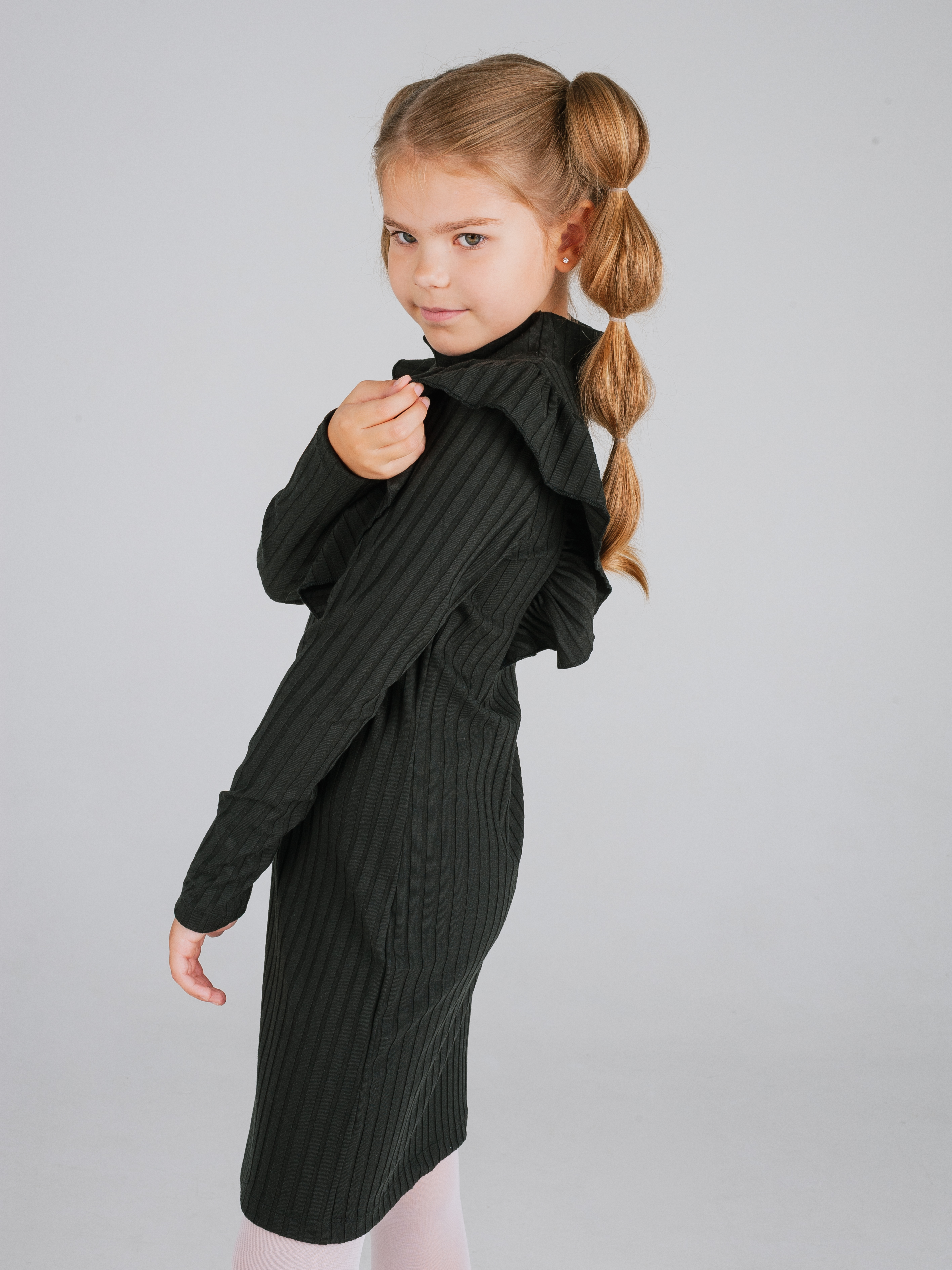 Платье MiloTa ПЛ01/черный - фото 6