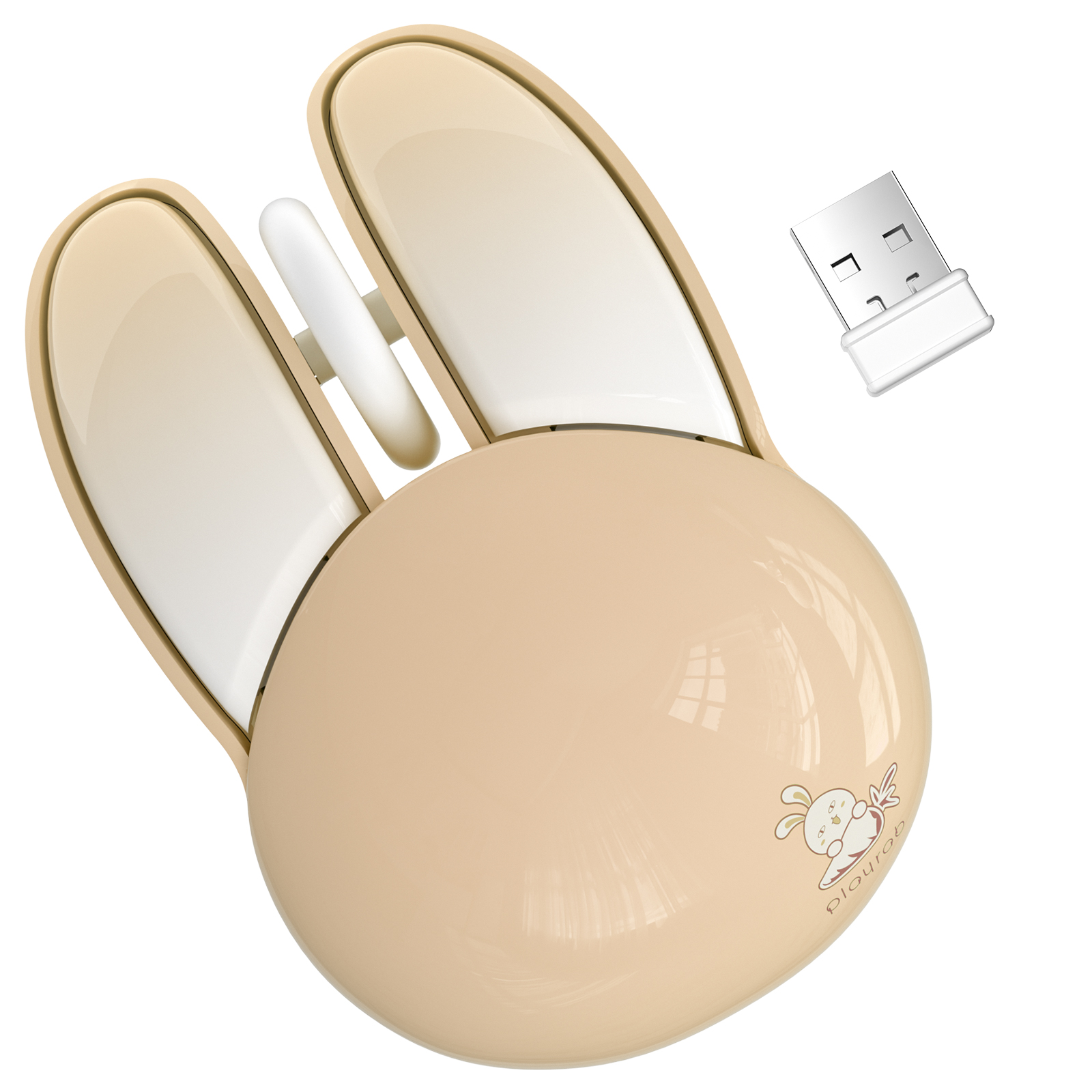 Беспроводная мышь MOFii MOFii M6AG Beige - фото 1